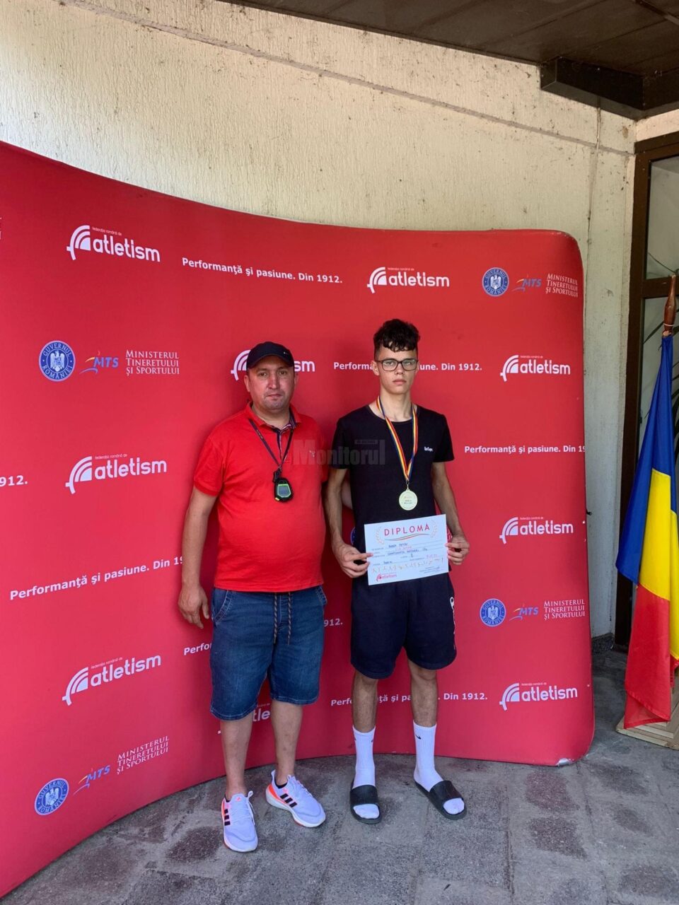 Două medalii cucerite de un sportiv dornean, la Campionatul Național de Atletism U18