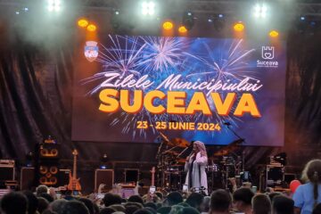 Distracție în centrul Sucevei, în a doua zi de evenimente organizate de primărie pentru a marca Zilele Orașului