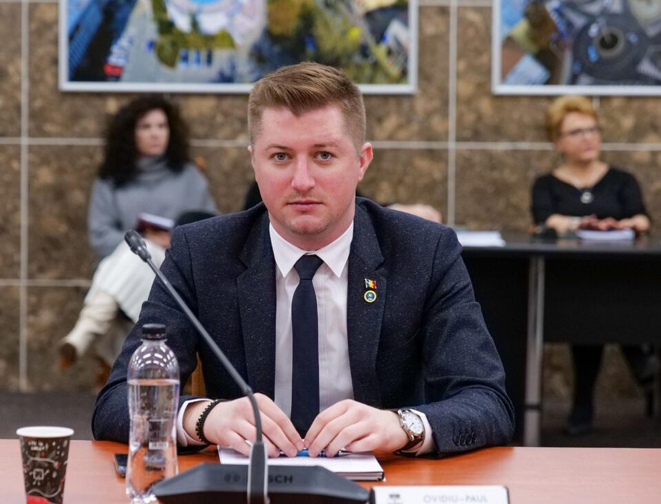 Liderul Sindicatului Național de Sport și Tineret Suceava, Ovidiu Paul Hrițcu