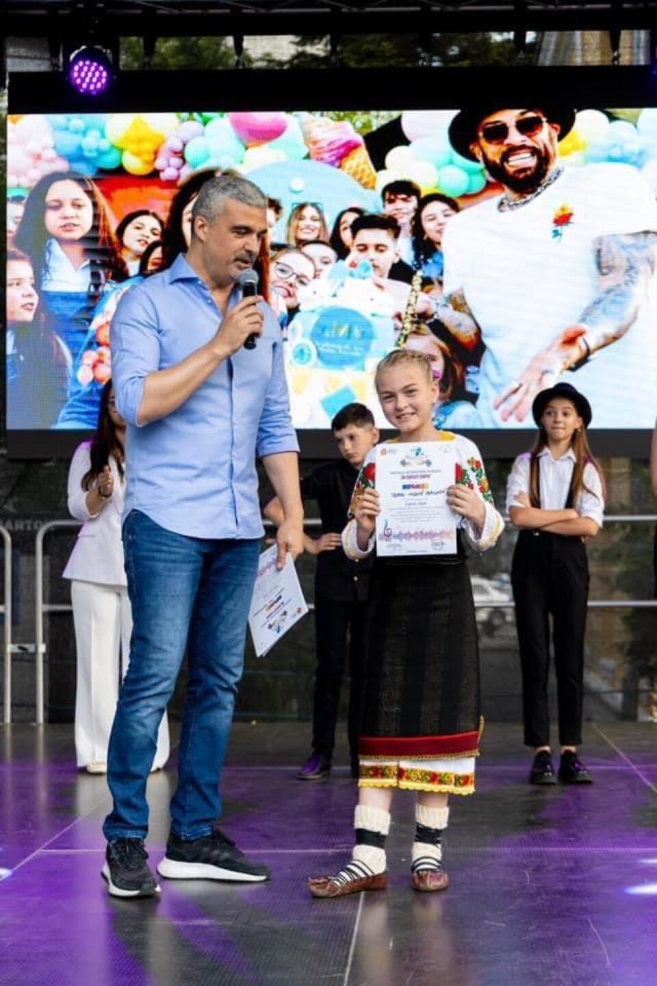 Agata Zugravu s-a clasat pe locul I