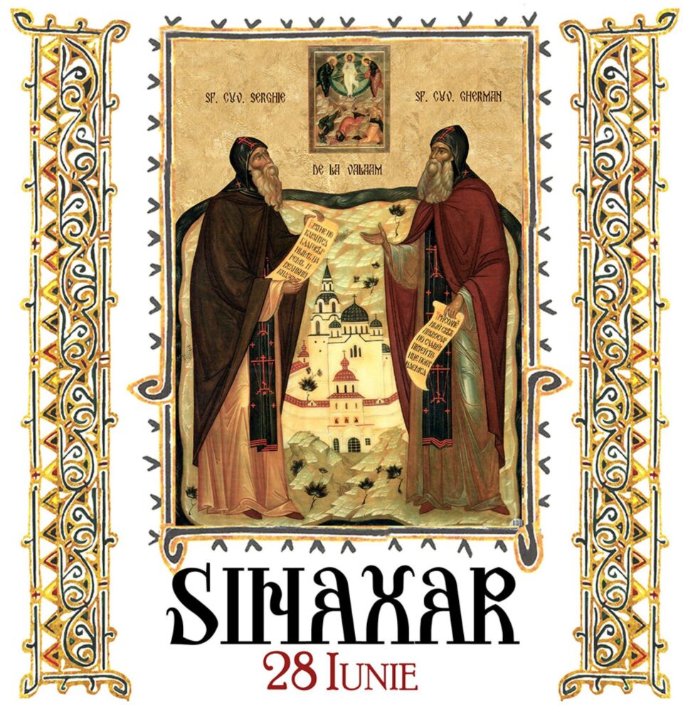 Sinaxar 28 iunie 2024