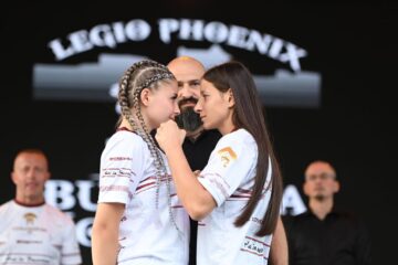 În așteptarea marelui Semmy Schilt, pe esplanada Casei de Cultură a avut loc cântarul oficial al galei Colosseum Tournament