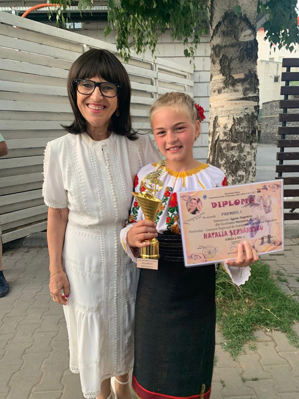 Agata Zugravu s-a clasat pe locul I