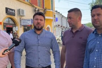 Primarul Bogdan Loghin a verificat stadiul lucrărilor de modernizare a centrului municipiului Rădăuți