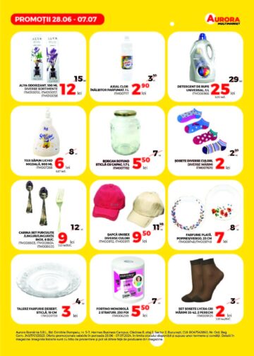 Prețuri accesibile de la DOAR 1 LEU în Aurora Multimarket!