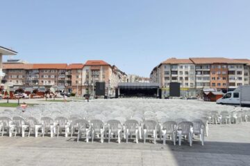 Ecran gigant și 1000 de scaune, în centrul Sucevei, pentru meciul România - Olanda