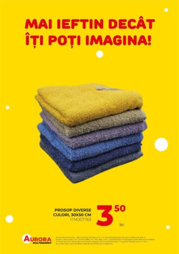 Prețuri accesibile de la DOAR 1 LEU în Aurora Multimarket!