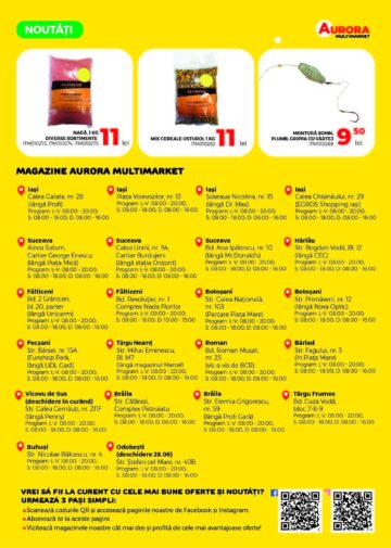 Prețuri accesibile de la DOAR 1 LEU în Aurora Multimarket!
