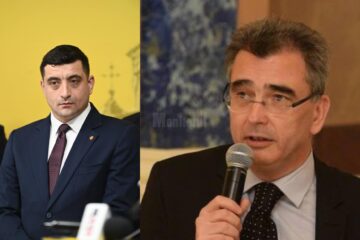 George Simion și Petrișor Peiu