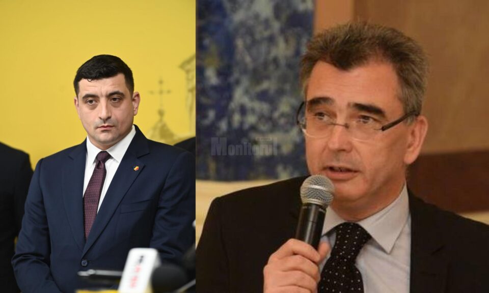George Simion și Petrișor Peiu