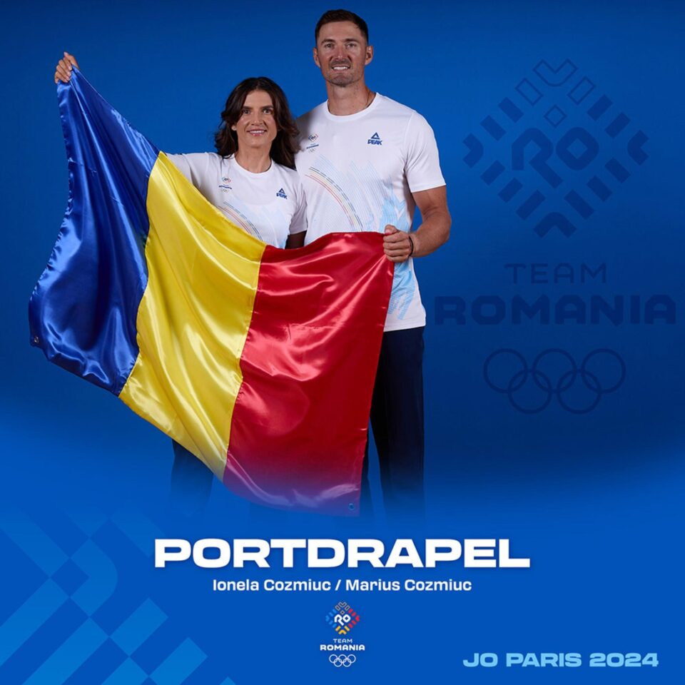 Campionii suceveni Ionela și Marius Cozmiuc vor fi portdrapelul României la JO Paris 2024 Campionii suceveni Ionela și Marius Cozmiuc vor fi portdrapelul României la JO Paris 2024