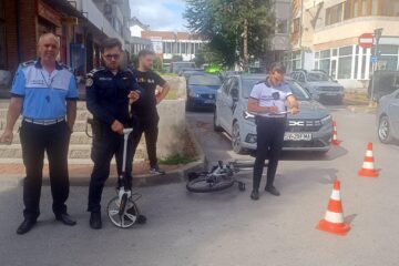 Accidentul a avut loc în zona centrală a municipiului Suceava