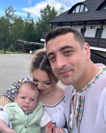 Botezul fiului lui George Simion, liderul AUR, în Bucovina, cu o petrecere câmpenească cu 1000 de invitați 13