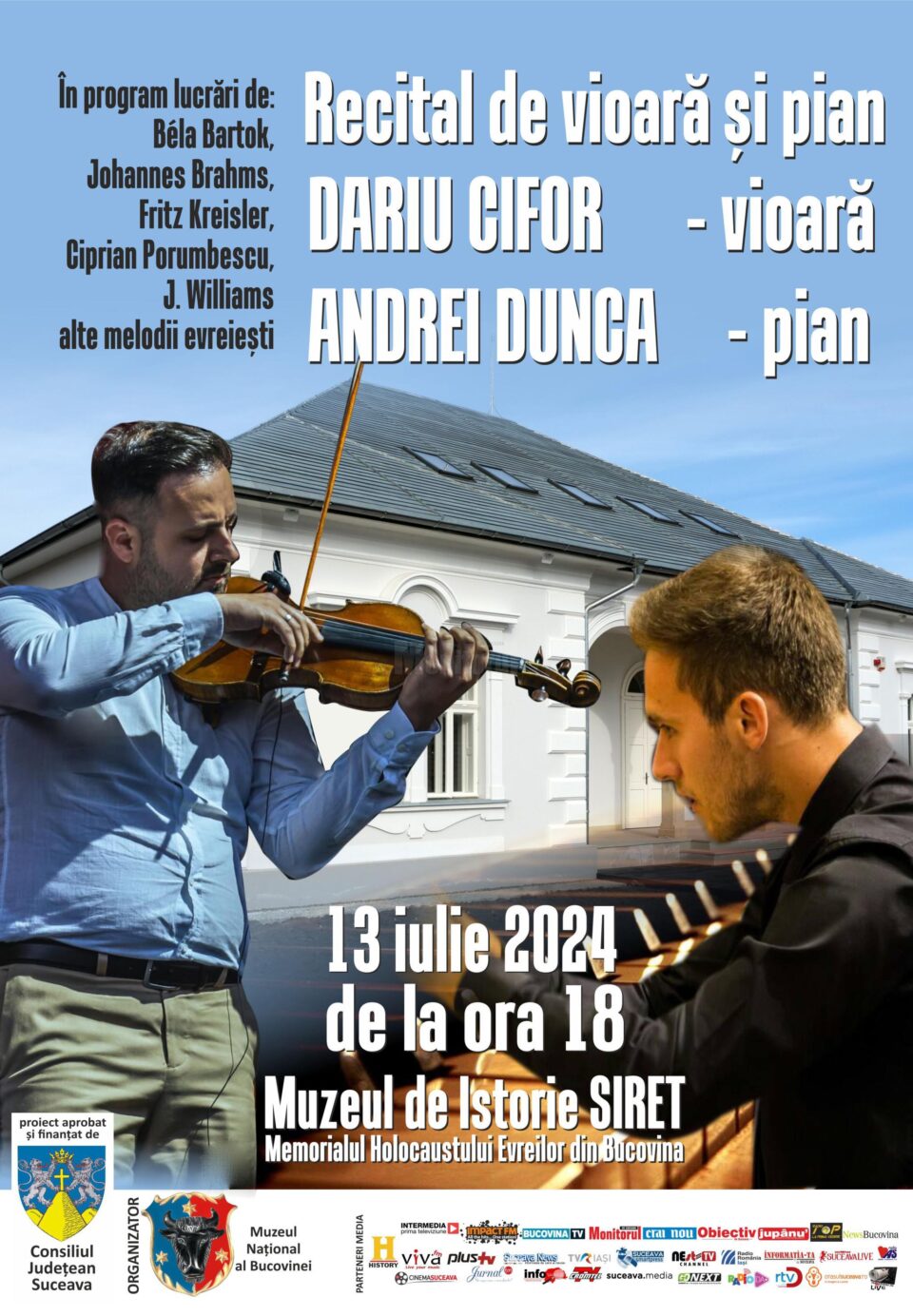 Concert la Muzeul de Istorie Siret