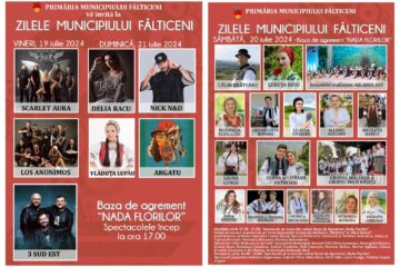 Zilele Municipiului Fălticeni, în perioada 13-28 iulie
