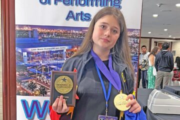 Medalii de aur și de argint și o plachetă de excelență, obținute de eleva Beatrice Ecaterina Tcaciuc, în California