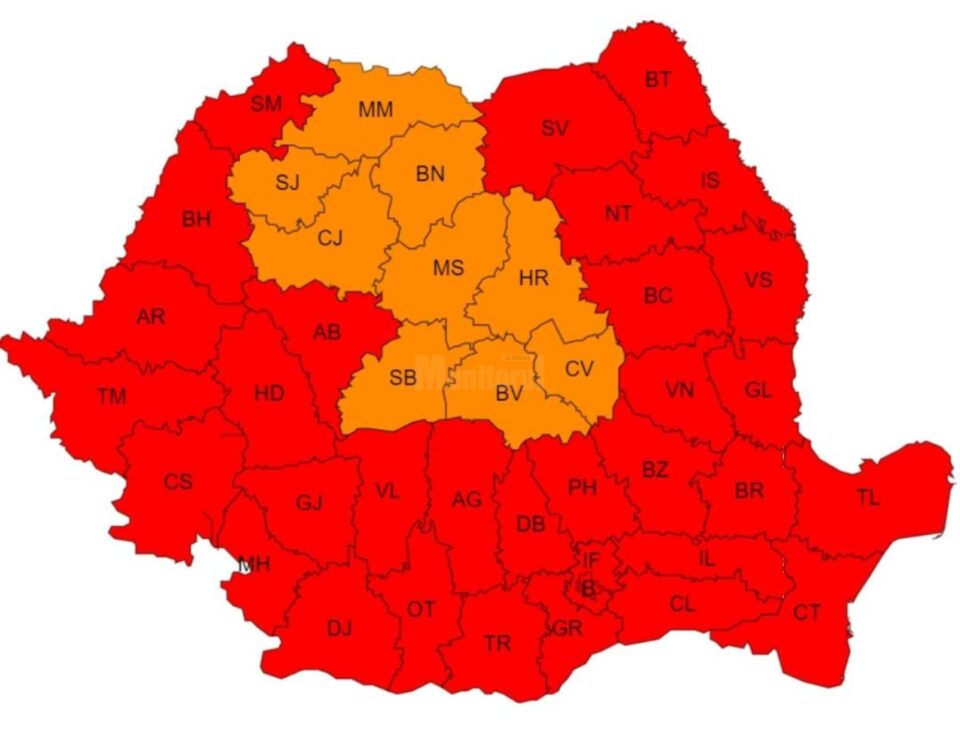 Avertizare cod roșu de caniculă pentru tot județul Suceava