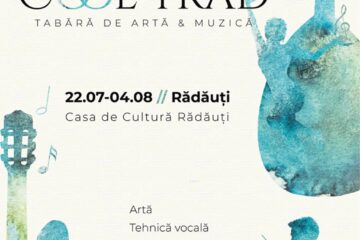 Tabără de artă, în cadrul proiectului cultural ,,Cool Trad”, la Rădăuți