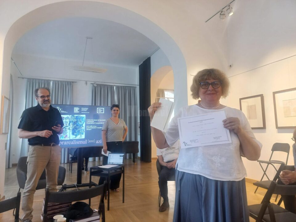 Profesor univ. Muguraș Constantinescu, premiu special din partea Asociației de Literatură Generală și Comparată