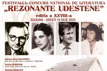 Festivalul Național „Rezonanțe Udeștene”, joi, la Udești