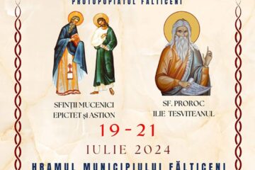 Procesiunea religioasă de Sf. Ilie cu participarea Preasfințitului Părinte Damaschin Dorneanul, la Fălticeni