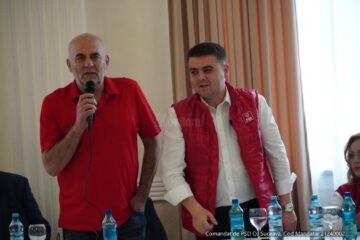 Vasile Rîmbu și Gheorghe Șoldan au fost în vizită de lucru la stadionul Areni