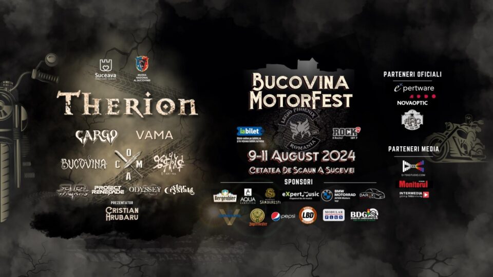 Ediția de anul acesta a festivalului Bucovina Motorfest va avea loc în perioada 9 - 11 august