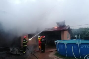 Incendiu la Bogdănești