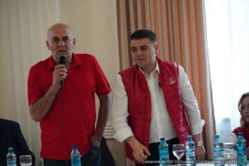 Vasile Rîmbu și Gheorghe Șoldan au fost în vizită de lucru la stadionul Areni