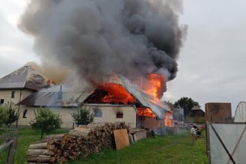 Incendiul de la Bilca a fost extrem de violent