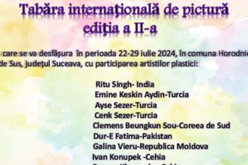 Tabăra internațională de pictură „Bucovina - Artă și tradiții”, ediția a II-a, la Horodnic de Sus