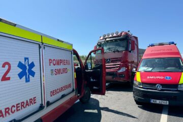 Accidentul de pe DN17, între Stroiești și Șcheia