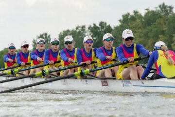 Fetele din barca de 8+1 au fost la înălțime