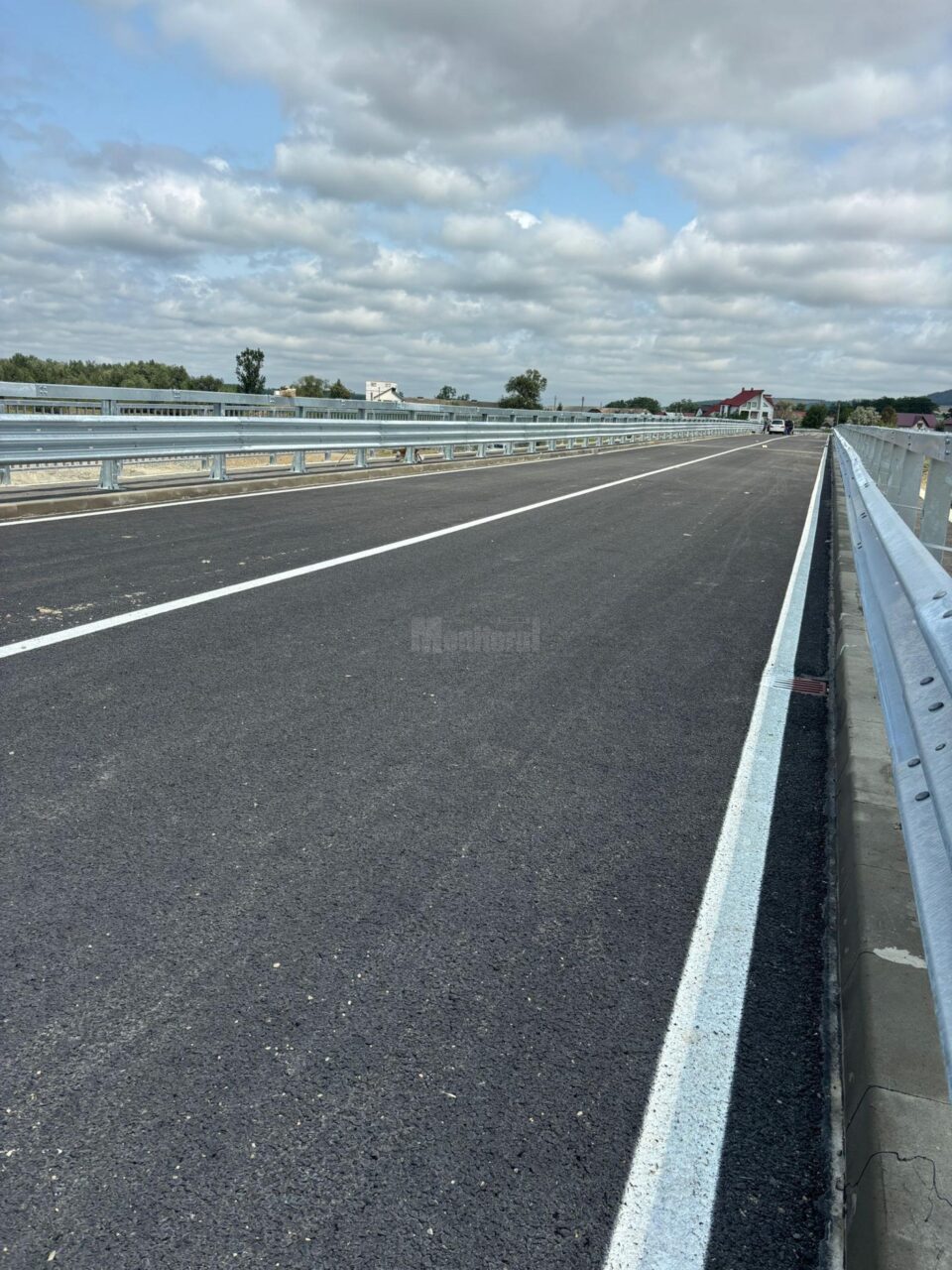 Așa arată podul de la Milișăuți