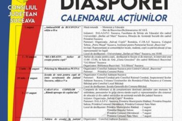 Calendarul activităților din Luna Diasporei