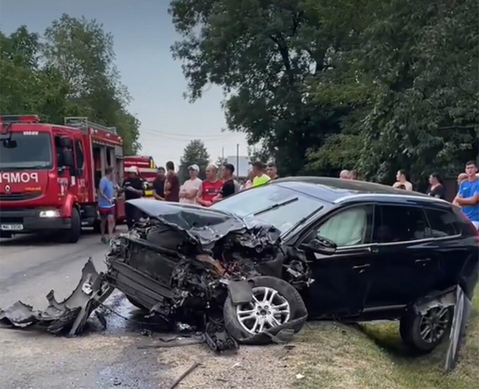 Accidentul care a dus la arestarea vicoveanului băut și fără permis