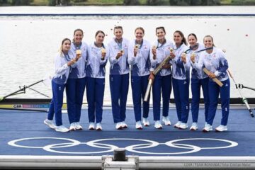 Barca de 8+1 a României a cucerit titlul olimpic