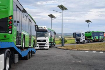 Primele 10 autobuze electrice pentru Zona Metropolitană au ajuns la Suceava