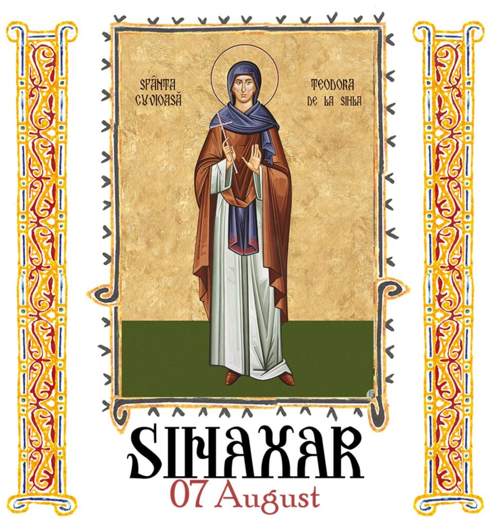 Sinaxar 07 august 2024