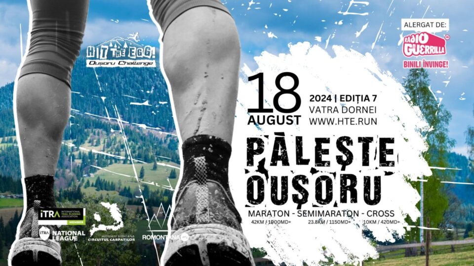 Competiția de alergare montană “Hit The Egg – Oușoru Challenge”, va avea loc duminică, 18 august 2024 1