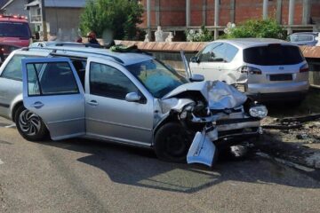 Accident rutier la Cornu Luncii