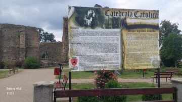 Ruinele catedralei Catolice puse în valoare la Baia