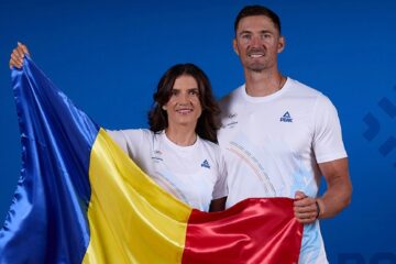 Ionela Cozmiuc și Marius Cozmiuc au fost portdrapelul României la Jocurile Olimpice de la Paris
