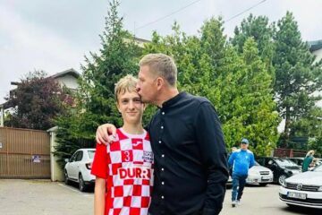 Dorin Goian este nelipsit de la meciurile fiului său