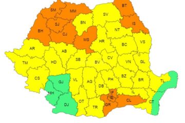 Valul de căldură și disconfort termic ridicat se menține și astăzi