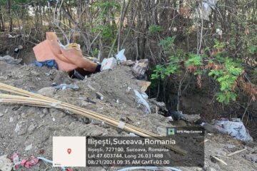 Primăria Ilișești, amendată drastic pentru deșeuri abandonate în câmp
