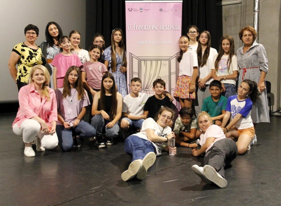 Proiectul cultural și educațional „O fereastră deschisă - educația prin teatru”, la TMMVS
