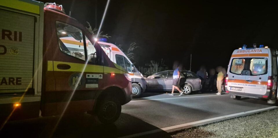 Unu accident rutier a avut loc pe drumul național 29A, în zona localității Călugăreni