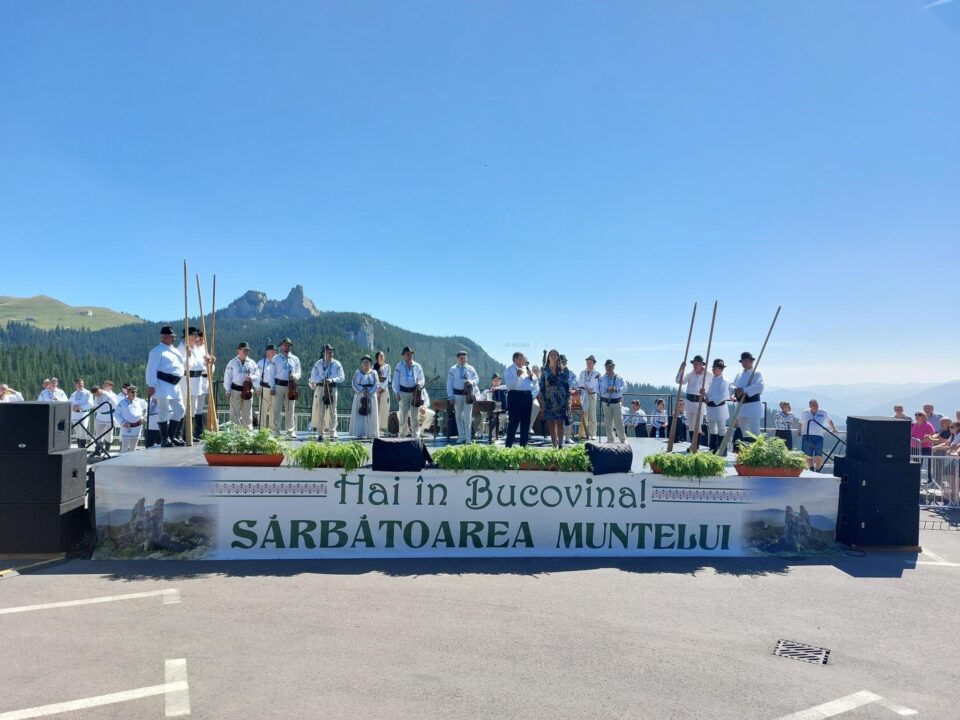Gheorghe Flutur a deschis Sărbătoarea Muntelui alături de campioana Olimpică Ancuța Bodnar