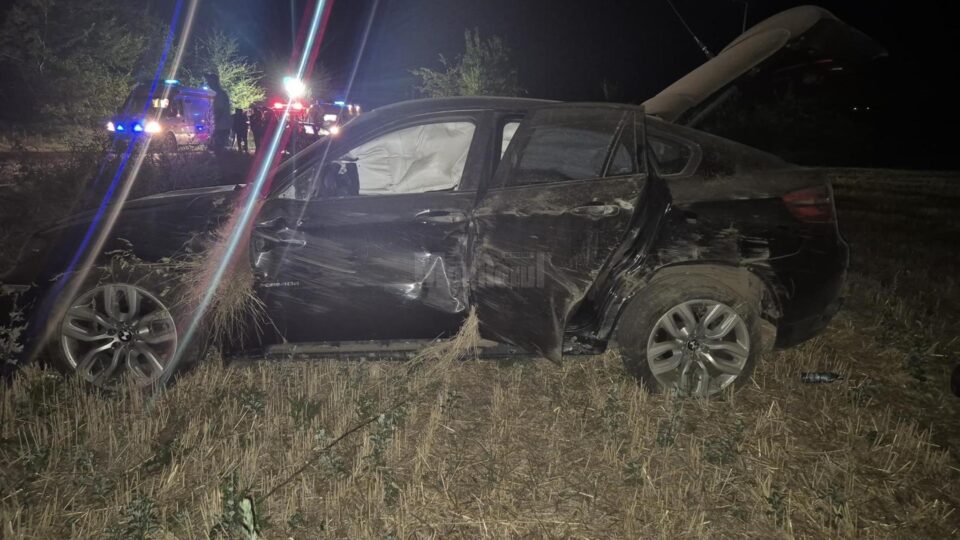 Unu accident rutier a avut loc pe drumul național 29A, în zona localității Călugăreni